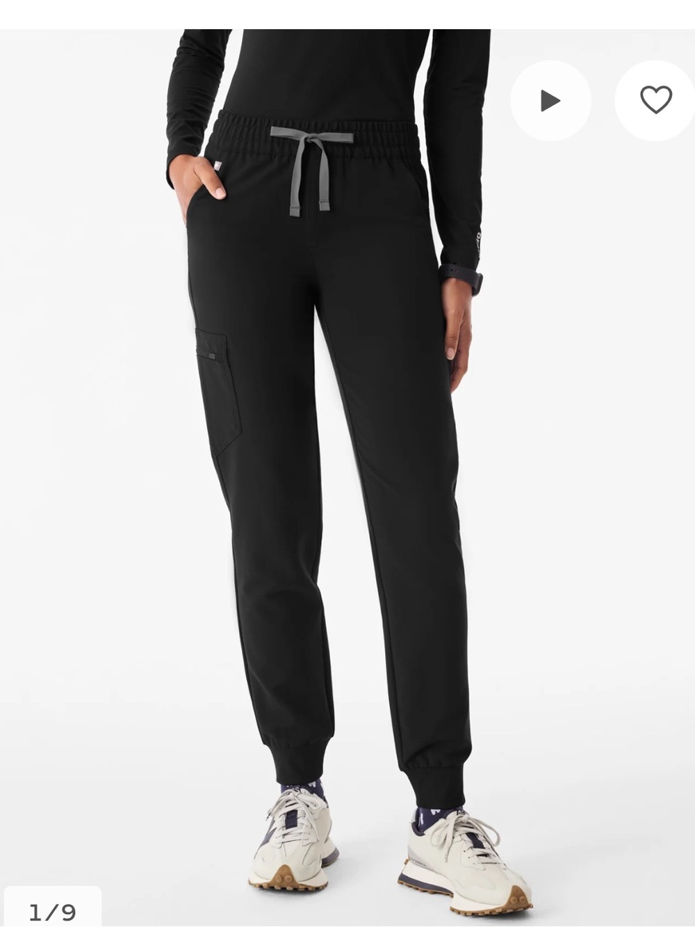 NWT Figs Zamora Ruched Jogger Scrub Pant